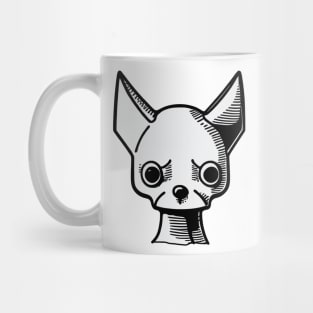 Nervous chihuahua Mug